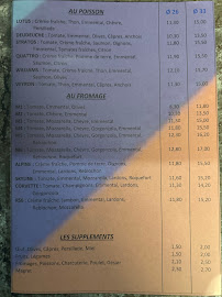 Menu M3 pizza Page 1