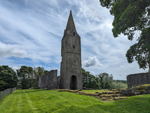 Forfar Murals Trail: Restenneth Priory and Golden Eagle Gallery - United Kingdom