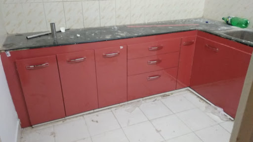 Modular kitchen work done please contact us if any interior work required post image