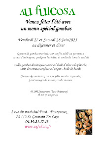 Menu Au Fulcosa Page 1