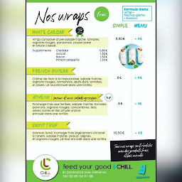 Photo n°14 de Chill wrap store à Mulhouse (Restaurant tex-mex (Mexique))