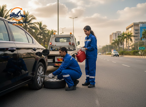 Stuck with a flat tire or low fuel in Andheri traffic? Towing Service 24 hours is here to help wi… post image