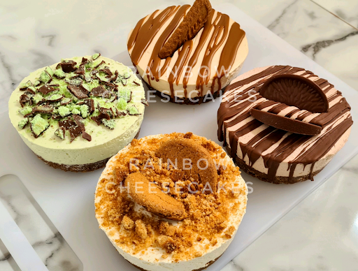 Rainbow Cheesecakes - Visual