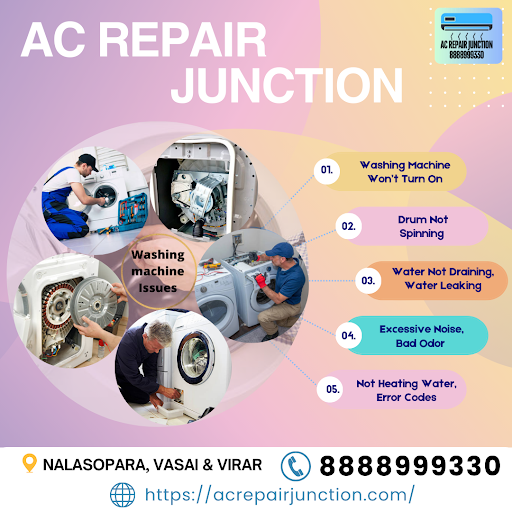 Washing Machine Repair & Service in Nalasopara, Virar & Vasai – AC Repair Junction post image