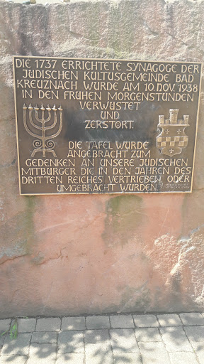 Gedenkstein für die alte Synagoge - Thumbnail