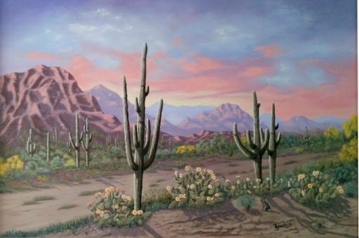 DesertSunsetPaintings - Thumbnail