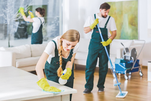 Ding Dong Cleaning Services Logo