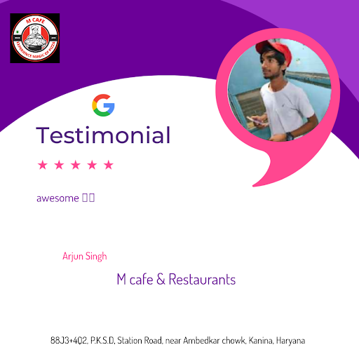 Arjun from Kanina raves about the exceptional service at M cafe & Restaurant! He loved indulging… post image