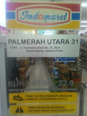 31. North Palmerah Indomaret T3PX, Author: Slamet Rahardjo