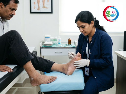 If you have diabetes, even a small foot issue can quickly turn serious. At Shifa Clinic Hydernaga… post image
