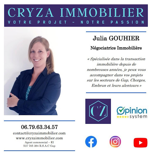 CRYZA Immobilier GAP - CHORGES - EMBRUN