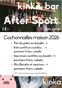 Menu KINKA restaurant et bar Page 8