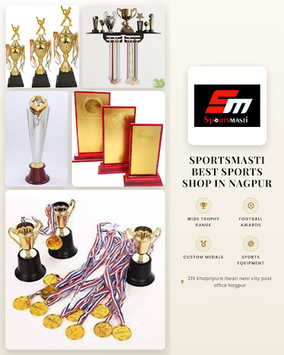 SPORTSMASTI is the premier trophy company near me in Nagpur, offering a wide range of sports item… post image