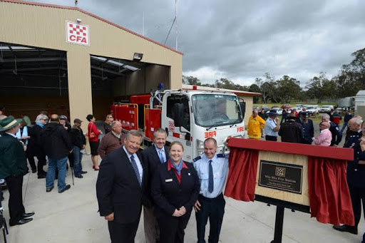 Redesdale CFA Fire Station Logo