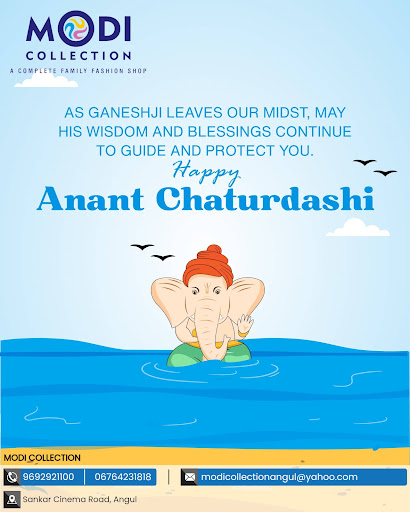 Wishing you a blessed Anant Chaturdashi! May Ganesha's wisdom and blessings always be with you. post image