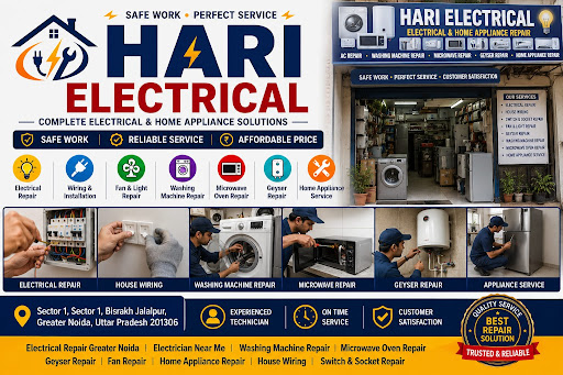 Hari Electrical – Electrical & Home Appliance Repair in Greater Noida post image
