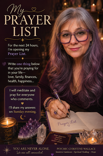 Psychic Christine Wallace Maison Etoile Intuitive Guidance journal