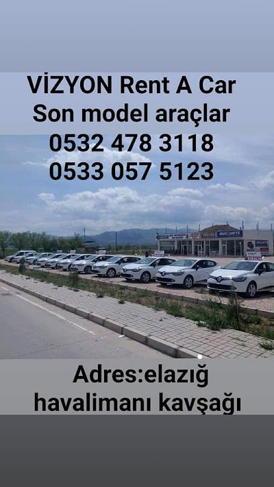 Elazığ Havalimanı Araba Kiralama