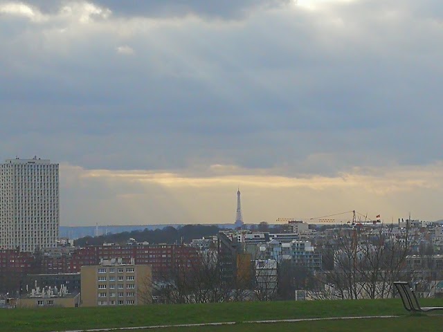 Point de vue de la grande traverse du parc Jean Moulin