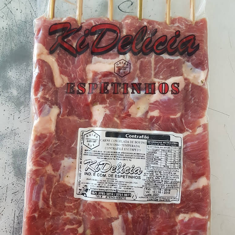 Espetinho de carne bovina – QDelícia Espeto