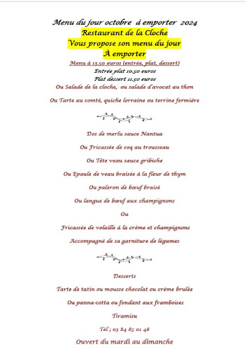 Photo 1 - Restaurant De La Cloche