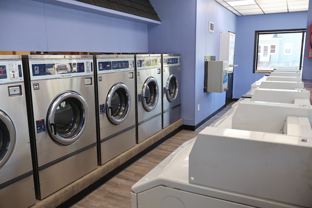 Northside Laundromat laundromat interior in La Crosse, WI