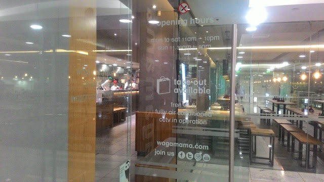 wagamama canary wharf