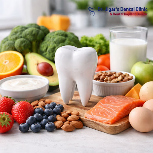 What you eat every day directly affects your teeth and gums. At Dr.Jigar Dental Clinic And Dental…