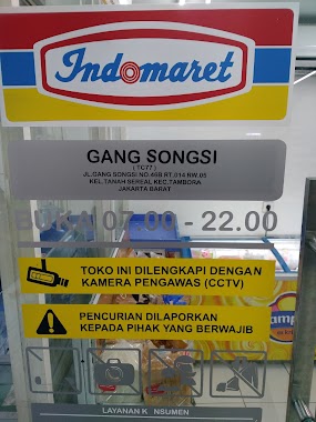 Indomaret Songsi, Author: Andry Kuple