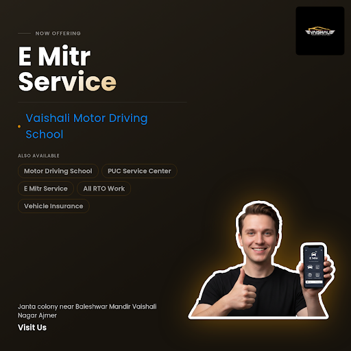 E Mitr Service simplifies the process of obtaining driving-related documents at Vaishali Motor Dr… post image