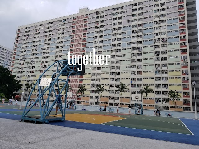 Choi Hung Estate Rooftop Basketball Court