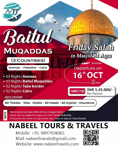 Explore the sacred journey with Nabeel Tours & Travels' Baitul Muqaddas 11 Days package. Embark o… post image