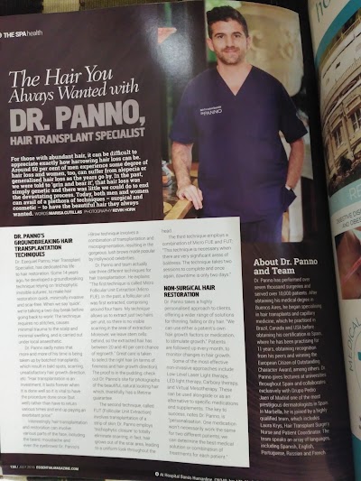 Photos of Hair Transplant Gibraltar Dr. Panno