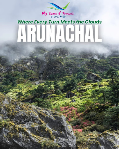 🌤️ *Arunachal’s* green valleys and rugged peaks promise journeys that feel like stepping into a…