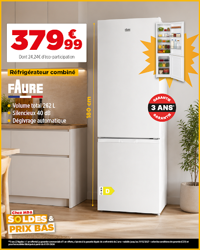 C'est parti pour un mois exceptionnel de soldes chez MDA ! Profitez de prix incroyablement bas sur une large sélection d'appareils électroménagers et d'électronique. C’est le moment idéal pour équiper votre maison sans vous ruiner ! Ne manquez pas ces offres exclusives : faites-vous plaisir et réalisez de belles économies. Rendez-nous vite visite en magasin pour découvrir toutes nos promotions. Bonnes affaires garanties chez MDA !

#soldes #mda #biguglia #faure #hisense #tv