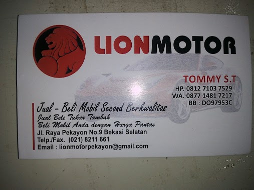 Lion Motor, Author: Tommy Septiawan