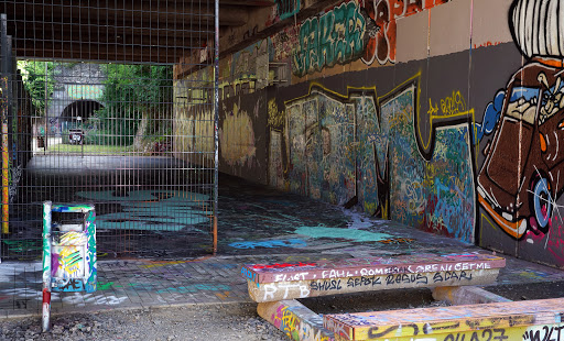 Graffiti Hall of Fame - Nordbahntrasse
