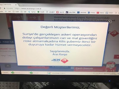 Aras Kargo Dondurma Şubesi