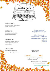 Menu Black cow's burger Page 3