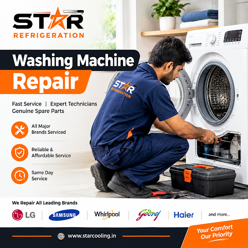 Star Refrigeration provides washing machine repair and service in Lucknow. We repair and service… post image