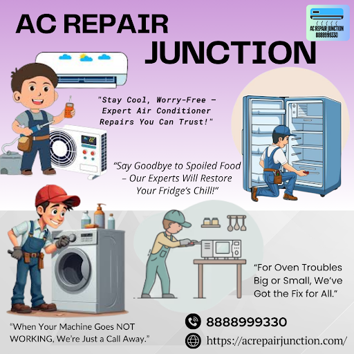 Top AC, Fridge, Microwave & Washing Machine Repair in Nalasopara, Vasai & Virar – AC Repair Junction post image