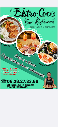 Menu AU BISTRO COCO Page 2