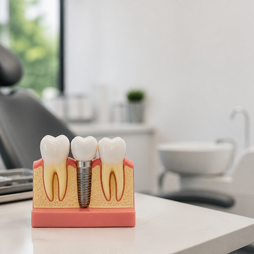 Rushing between meetings and family commitments, but worried about missing teeth or loose denture…