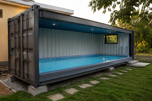 Swimming Pool Containers in Agra | Built for Quality & Long-Term Use - Ashsan Enterprises Private…