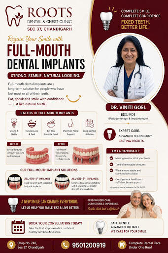 Missing most or all of your teeth can affect chewing, speech, facial support, nutrition, and conf… post image
