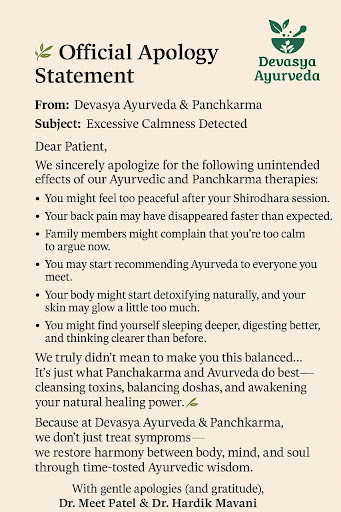 We’re so sorry for making you too relaxed, too happy,and too healthy!✨ post image