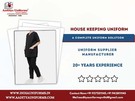 House Keeping Uniform Available At Aaditya Uniforms post image