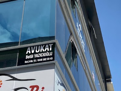 Erzincan Avukat - Erzincan Hukuk Bürosu - Avukat Betül YAZICIOĞLU