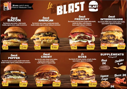 Photo 1 - Blast -Smash Burger - Rouen - Rive Droite