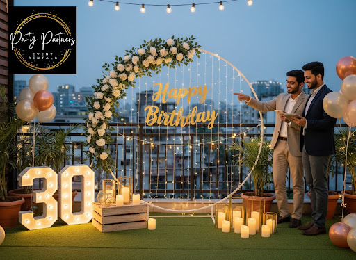 Planning a terrace birthday celebration in Bengaluru? Party Partners makes birthday decoration at… post image